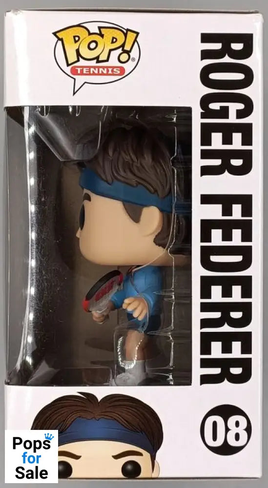 #08 Roger Federer - Tennis Funko POP - PopsforSale.co.uk