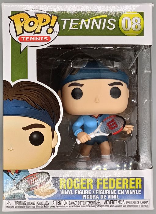 #08 Roger Federer - Tennis Funko POP - PopsforSale.co.uk