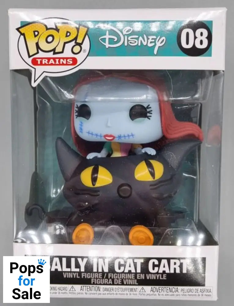 #08 Sally in Cat Cart - Trains Disney TNBC Funko POP
