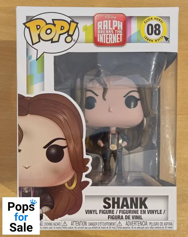 #08 Shank - Disney Wreck-It-Ralph 2 Funko POP - PopsforSale.co.uk