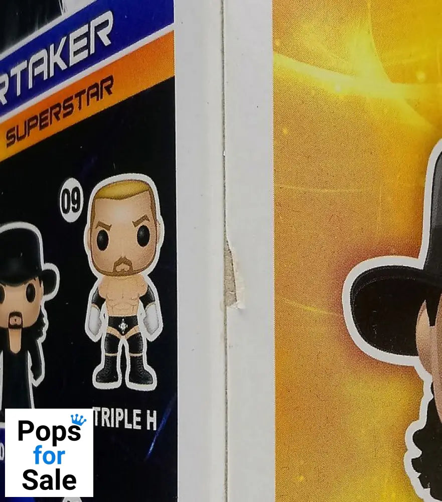 #08 Undertaker - WWE - Box Damaged Funko POP - PopsforSale.co.uk