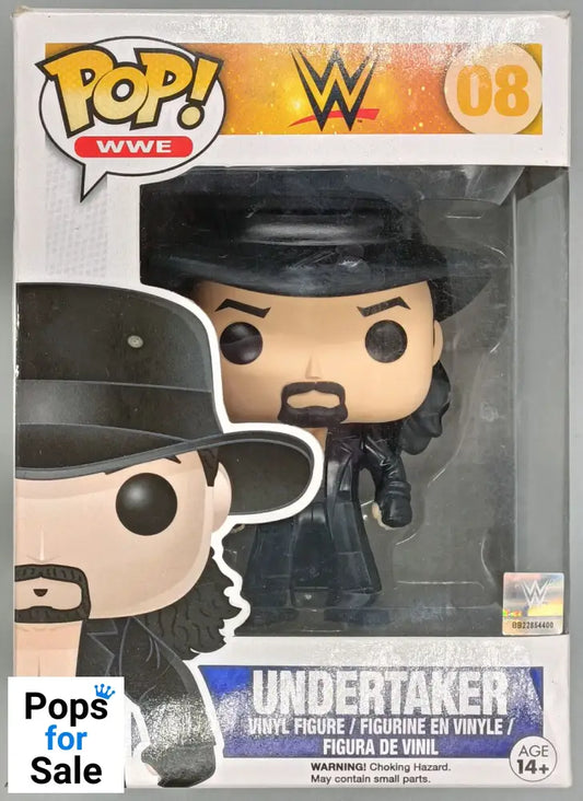 #08 Undertaker - WWE - Box Damaged Funko POP