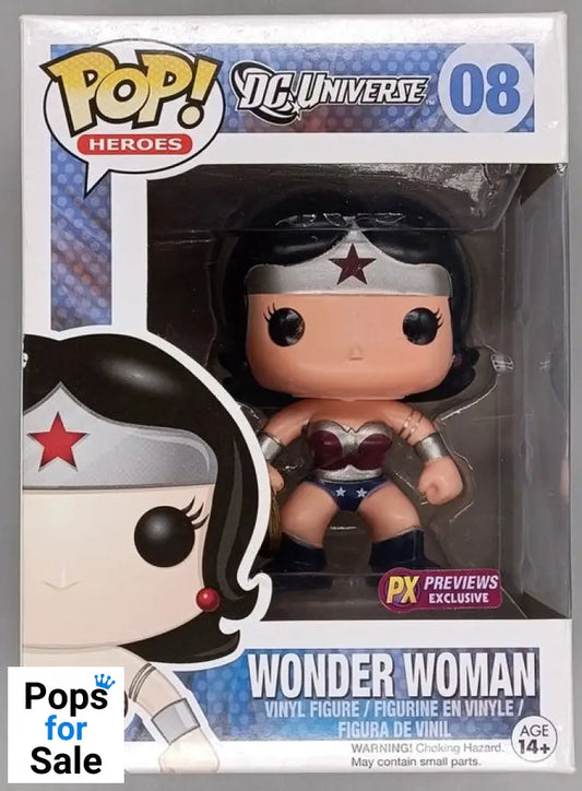 #08 Wonder Woman (New 52) - DC Universe - Box Damaged Funko POP