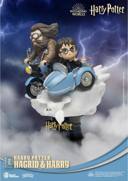 Figure (DS-098) Hagrid and Harry - Harry Potter Figure