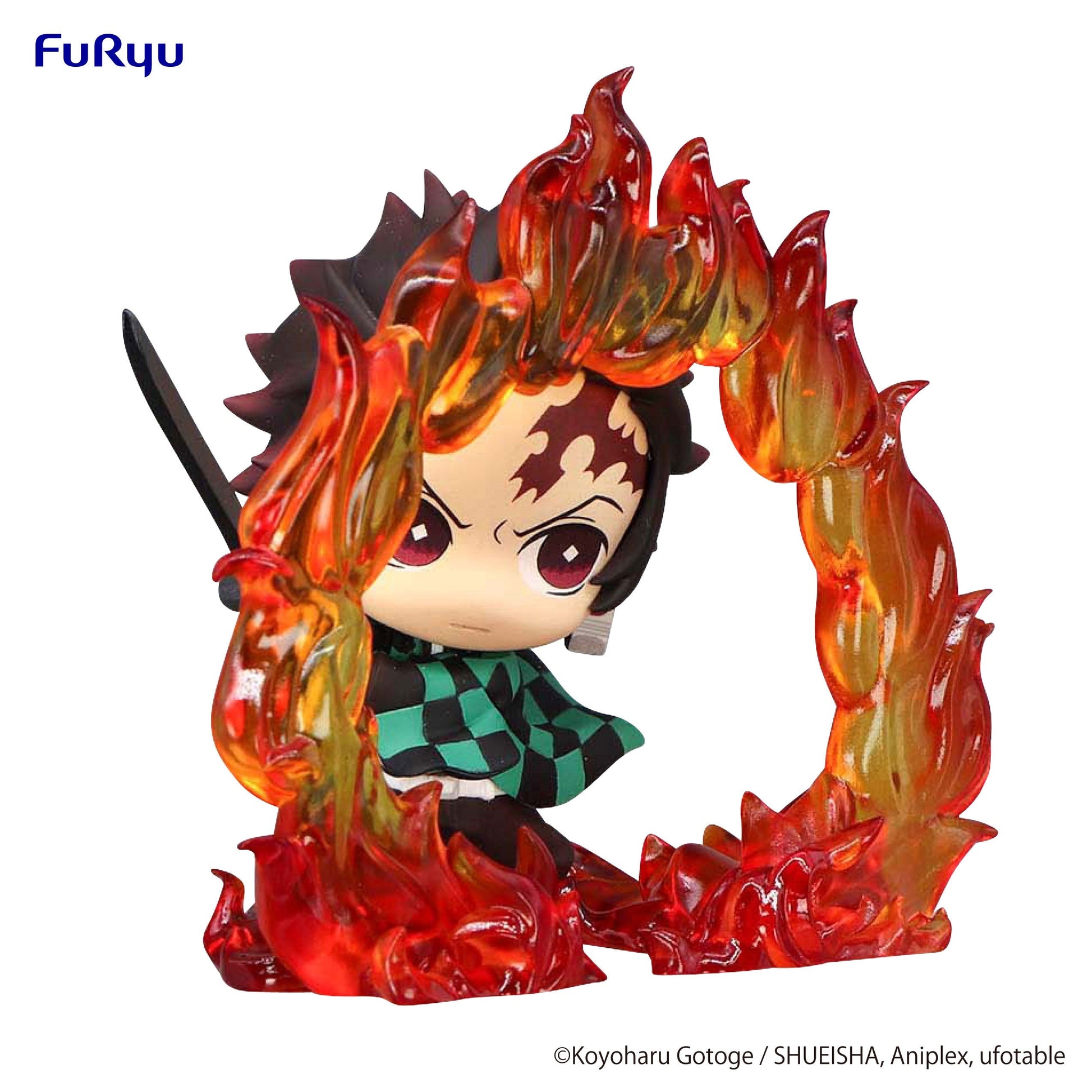 Hold Figure Tanjiro Kamado (Hinokami Kagura) - Demon Slayer: Kimetsu no Yaiba Vinyl Figure
