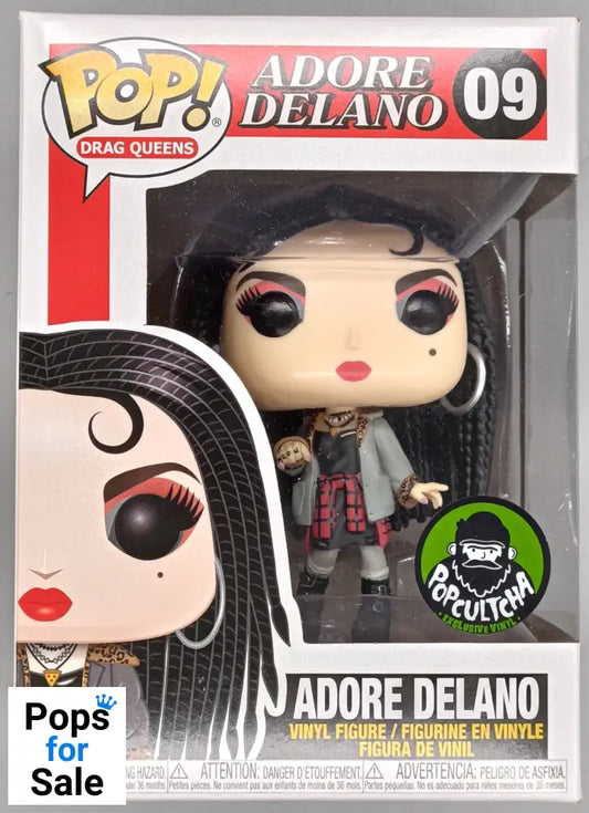 #09 Adore Delano - Drag Queens - Box Damaged Funko POP