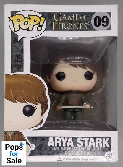 #09 Arya Stark - Game of Thrones - Box Damaged Funko POP - PopsforSale.co.uk