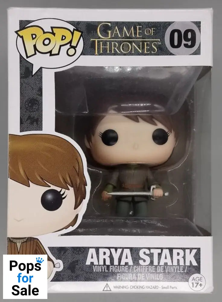 #09 Arya Stark - Game of Thrones - Box Damaged Funko POP