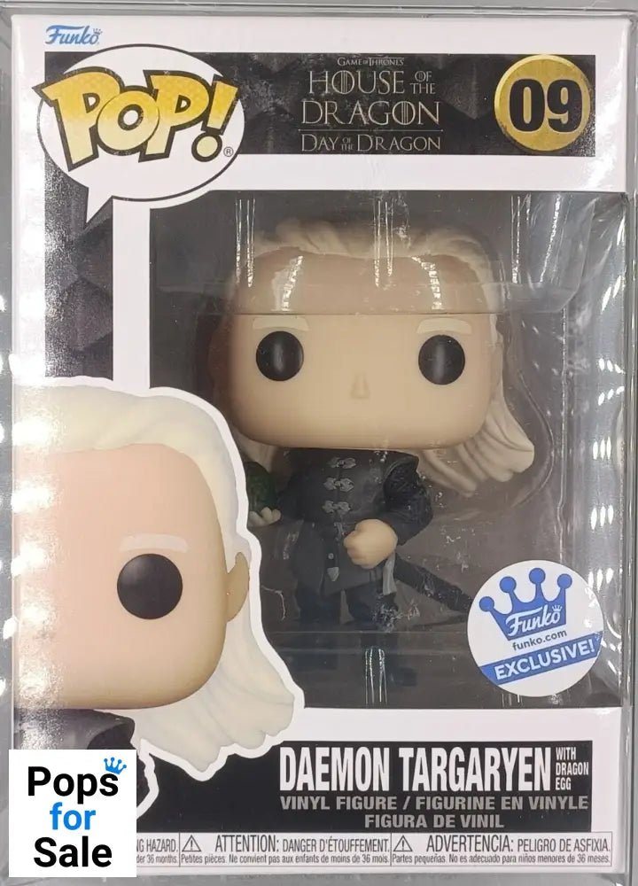 09 Daemon Targaryen (with Dragon Egg) House of the Dragon Funko POP