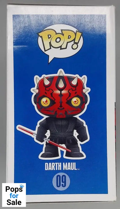 09 Darth Maul - Star Wars - Box Damaged Funko POP