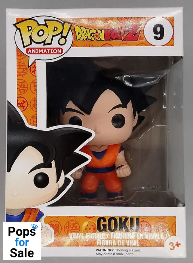 #09 Goku - Dragon Ball Z - Box Damaged Funko POP