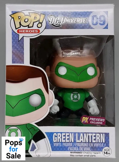 #09 Green Lantern (New 52) - DC Universe - Box Damaged Funko POP - PopsforSale.co.uk