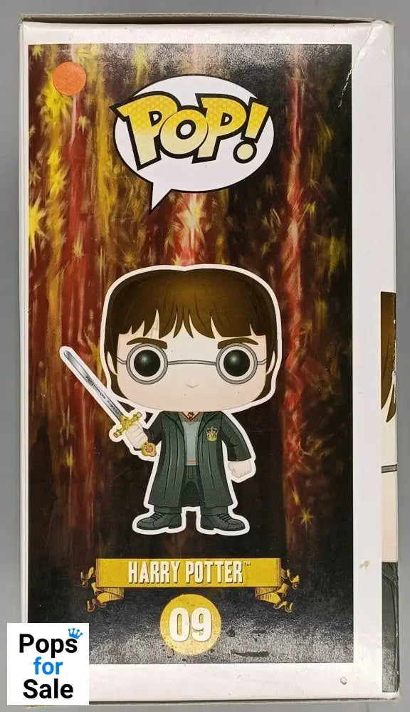 #09 Harry Potter (w/ Sword) - Harry Potter - Box Damaged Funko POP - PopsforSale.co.uk