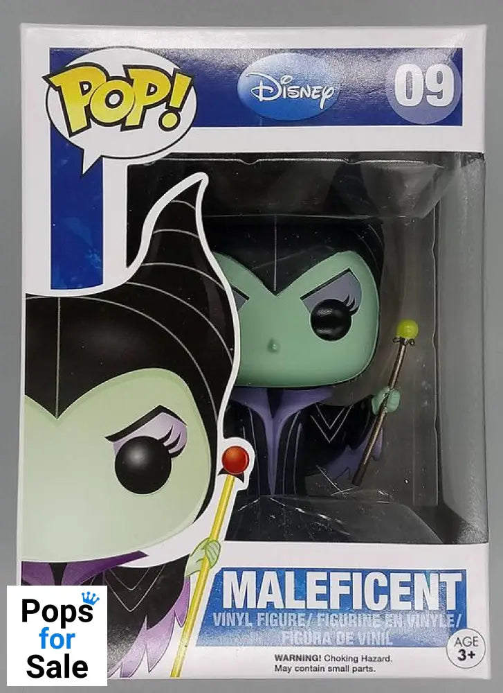 #09 Maleficent - Disney Sleeping Beauty - Box Damaged Funko POP
