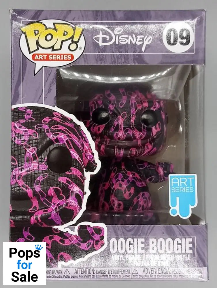 #09 Oogie Boogie - Art Series - Box Damaged Funko POP