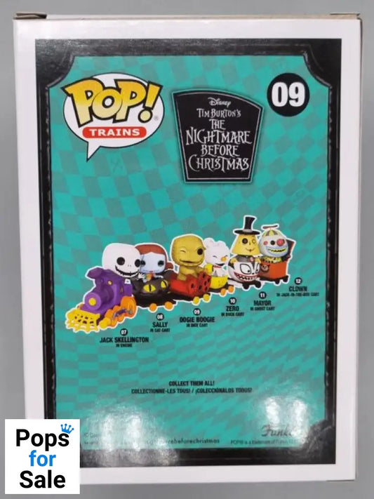 #09 Oogie Boogie in Dice Cart - Trains Disney The Night Before Christmas Funko POP