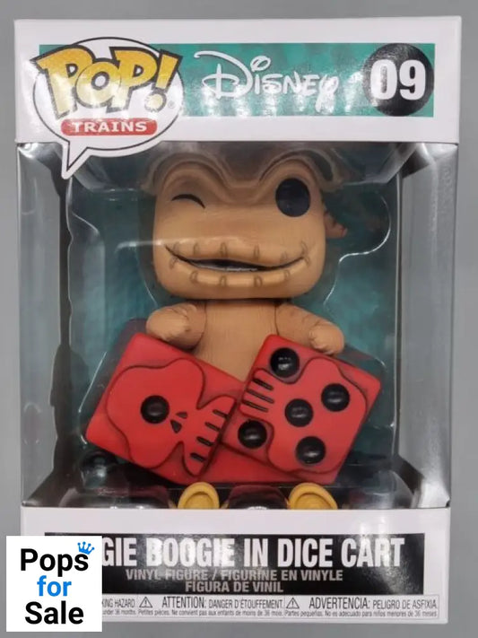 #09 Oogie Boogie in Dice Cart - Trains Disney The Night Before Christmas Funko POP