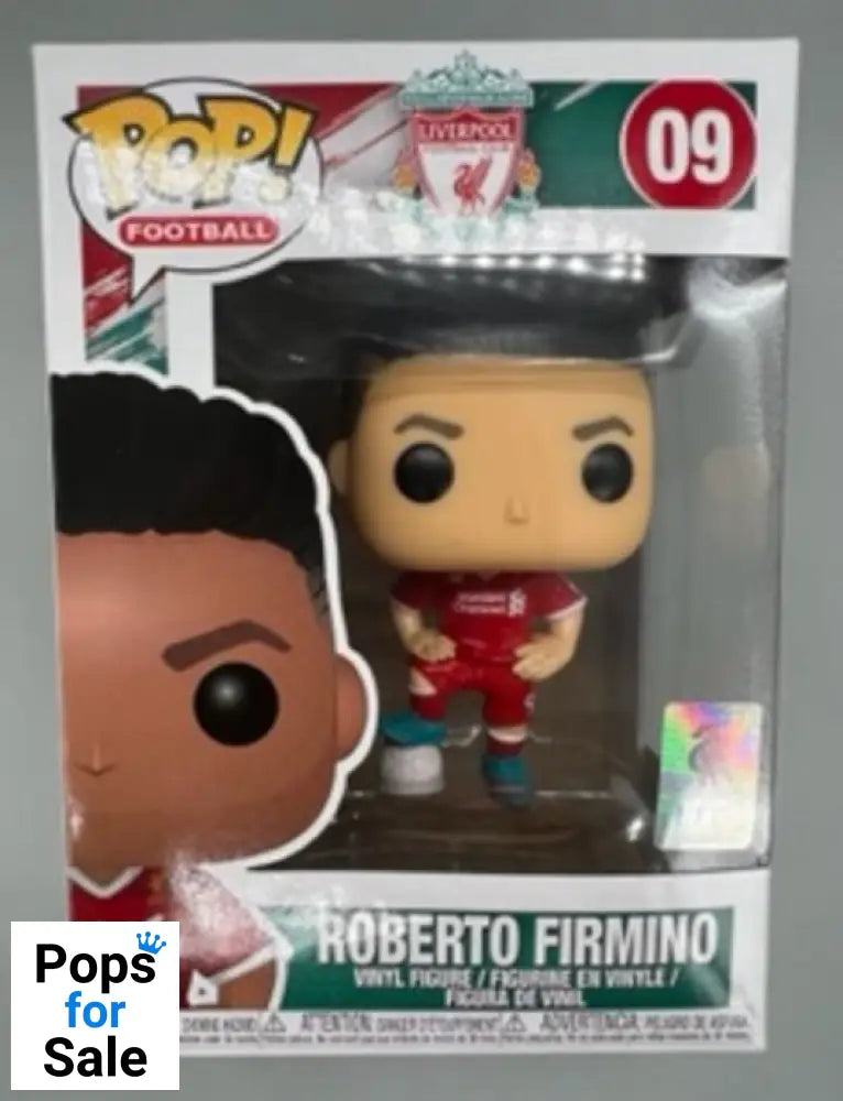 #09 Roberto Firmino - Liverpool Funko POP - PopsforSale.co.uk