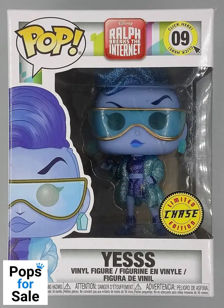 09 Yesss Glitter Chase Edition Disney (Wreck-It Ralph) Funko POP