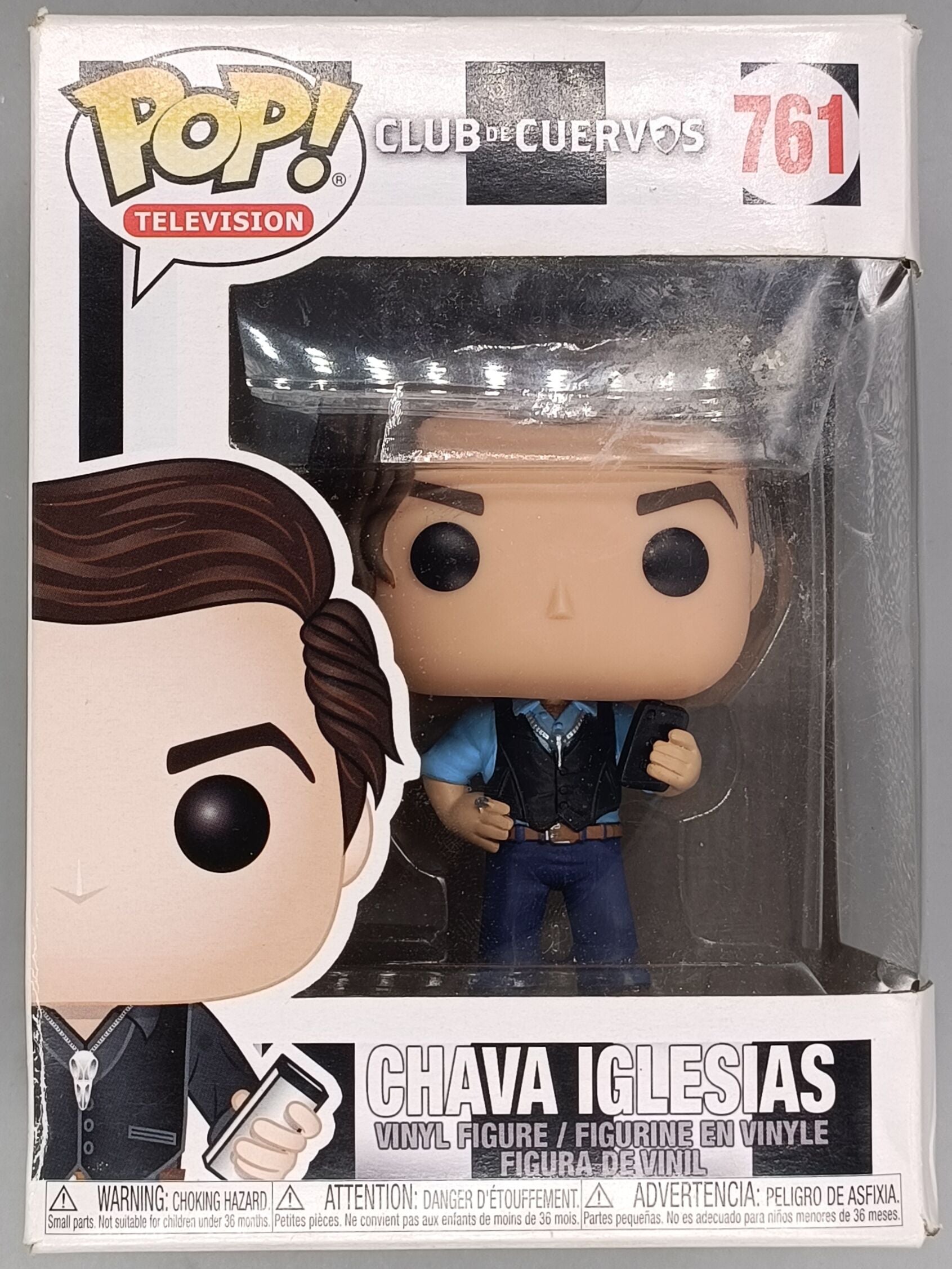 761 Chava Iglesias - Club Of Cuervos - Funko POP - Box Damaged