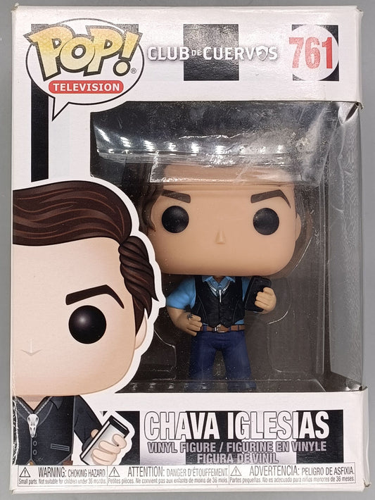 761 Chava Iglesias - Club Of Cuervos - Funko POP - Box Damaged