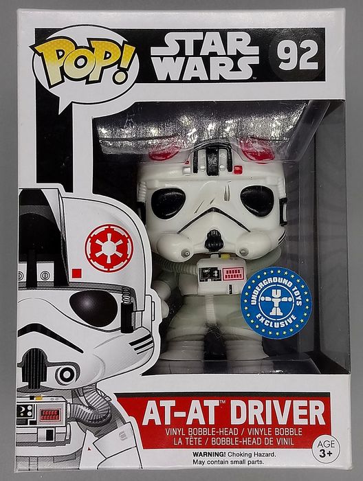 #92 AT-AT Driver - Star Wars - Box Damaged Funko POP