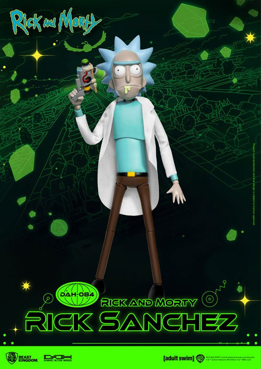 Rick and Morty Dynamic 8ction Heroes Action Figure 1/9 Rick Sanchez 23 cm - [NEW]