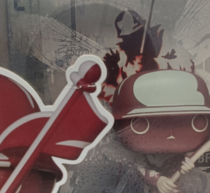 04 Hybrid Theory - Albums - Linkin Park - Rocks - Funko POP - Box Damaged