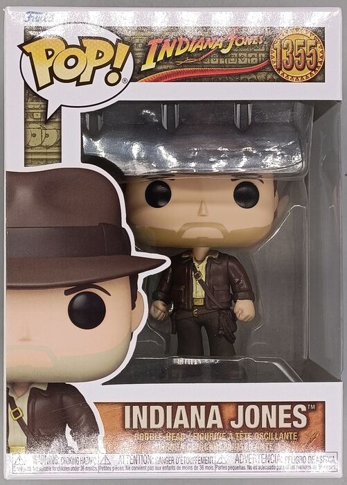 #1355 Indiana Jones (w/ Jacket) - Disney Funko POP