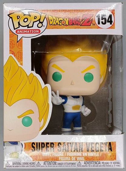 154 Super Saiyan Vegeta - Dragon Ball Z - Box Damaged Funko POP