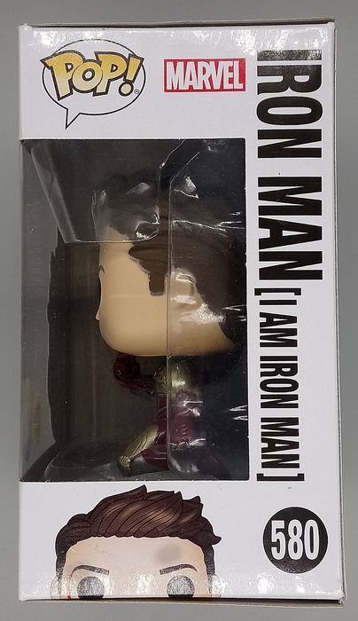 #580 Iron Man (I am Iron Man) Metallic Glow Marvel Endgame Funko POP
