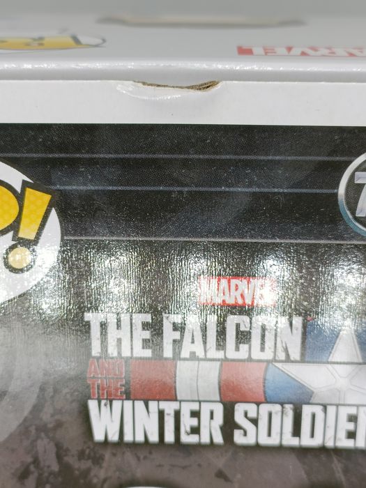 701 Winter Soldier Marvel The Falcon and The Winter Soldier Box Damaged Funko POP