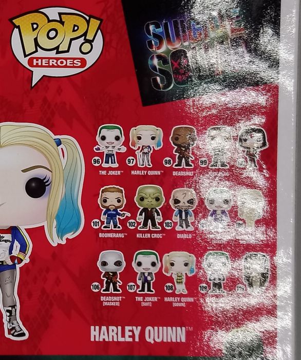 #97 Harley Quinn - DC Suicide Squad - Box Damaged Funko POP