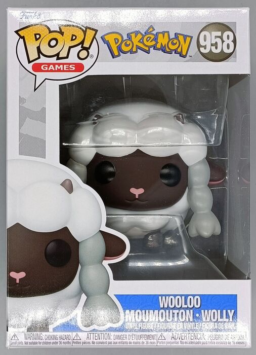 958 Wooloo - Pokemon Funko POP - Brand New