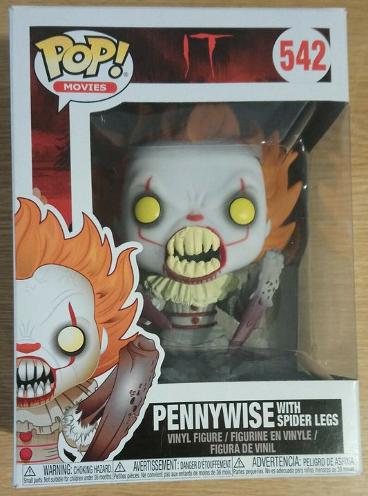 542 Pennywise (with Spider Legs) - Horror - IT Funko POP