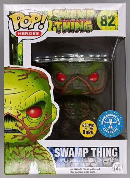 82 Swamp Thing - Glow - DC Funko POP