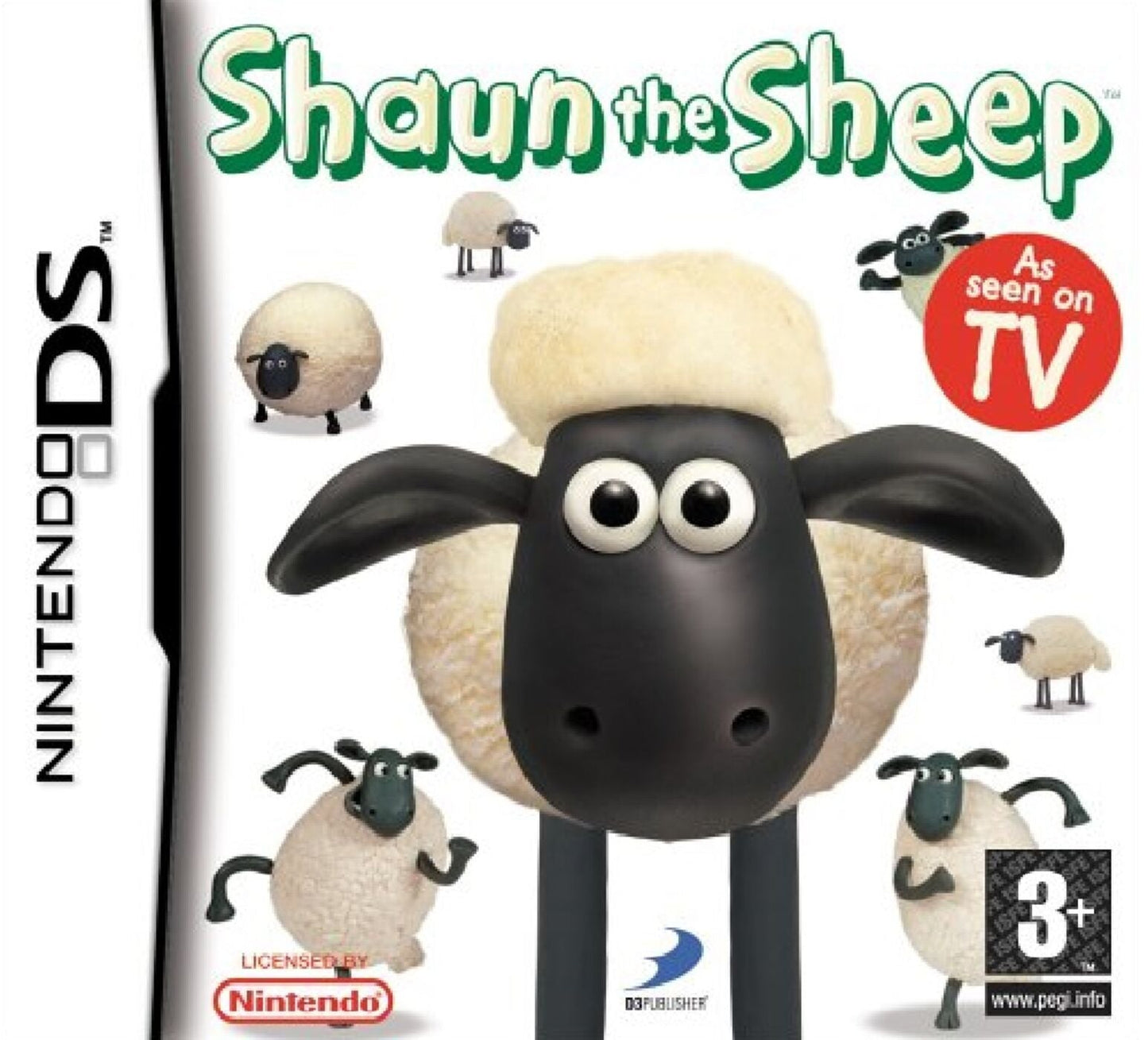 Shaun the Sheep for Nintendo DS - [Just Cartridge]