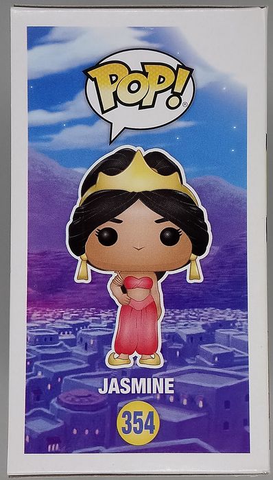 #354 Jasmine - Glitter - Disney Aladdin - Exclusive Funko POP