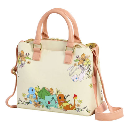 Pokemon by Loungefly Crossbody Hand Bag Mew & Kanto Starters Funko - New