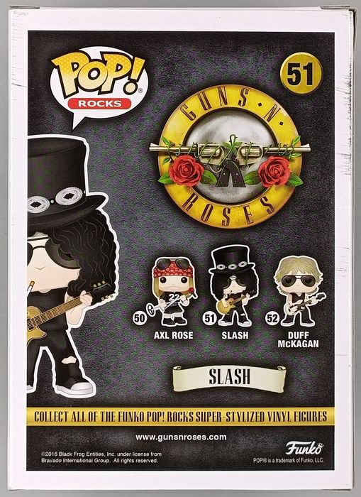 #51 Slash - Rocks - Guns N Roses Funko POP