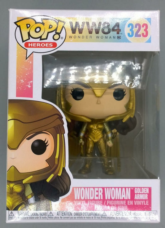 323 Wonder Woman (Golden Armor) - DC WW84 Funko POP