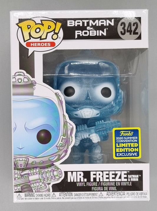 #342 Mr. Freeze - Glitter - DC - Batman & Robin - 2020 Con Funko POP