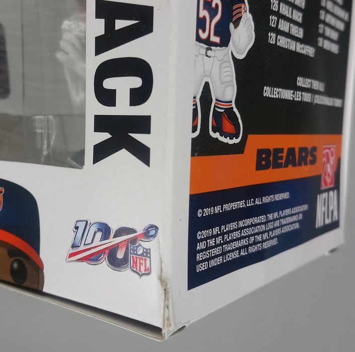 #126 Khalil Mack (Chicago Bears) - NFL - Box Damaged Funko POP