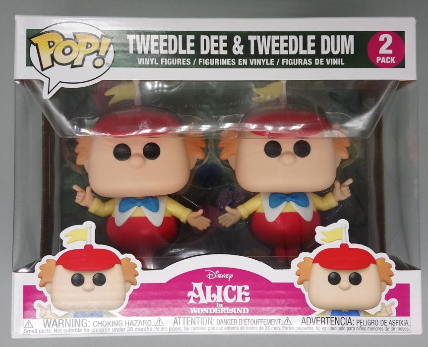 [2 Pack] Tweedle Dee & Tweedle Dum - Disney Alice in Wonder Funko POP