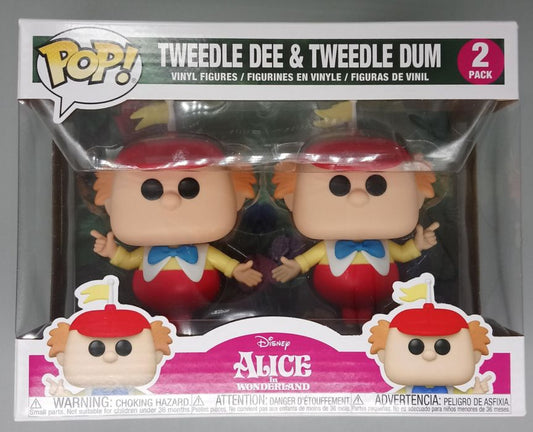 [2 Pack] Tweedle Dee & Tweedle Dum - Disney Alice in Wonder Funko POP