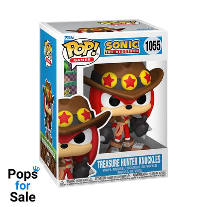 1055 Treasure Hunter Knuckles - Sonic The Hedgehog Funko Pop Presale
