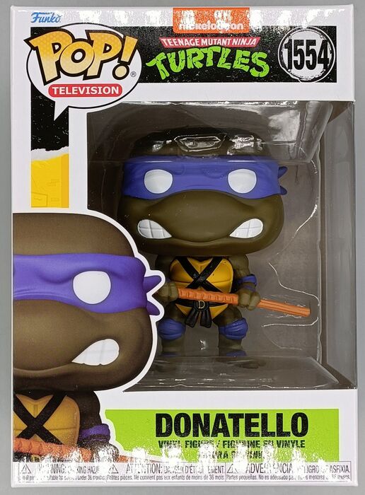 1554 Donatello - Teenage Mutant Ninja Turtles Funko POP - Brand New