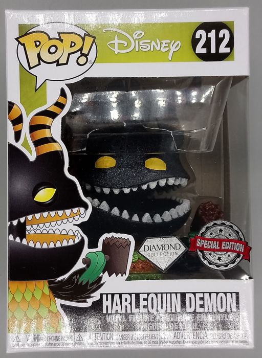 #212 Harlequin Demon - Diamond - Disney The Night Before Christmas Funko POP
