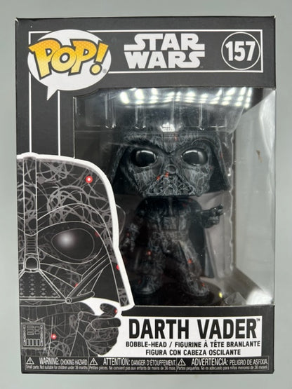 157 Darth Vader (Force Choke Futura) Star Wars Funko POP - Damaged Box