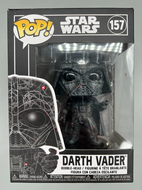 157 Darth Vader (Force Choke Futura) Star Wars Funko POP - Damaged Box